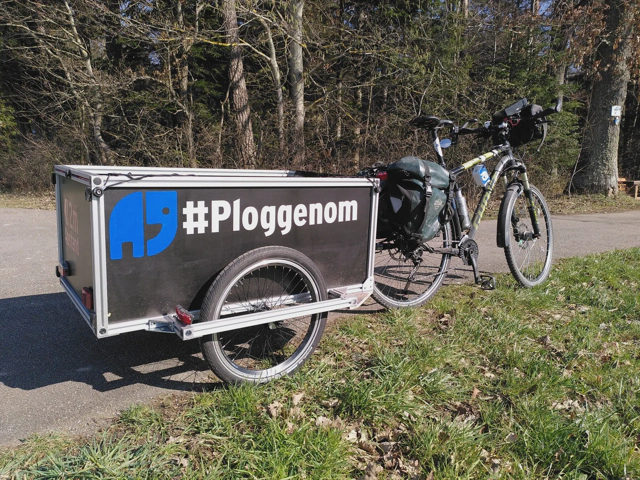Ploggenom (Fahrradanhänger) sucht ein neues Zuhause