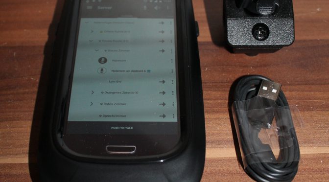 Eine Empfehlung fÃ¼r eine regendichte Fahrradhalterung fÃ¼r ein Samsung Galaxy S3